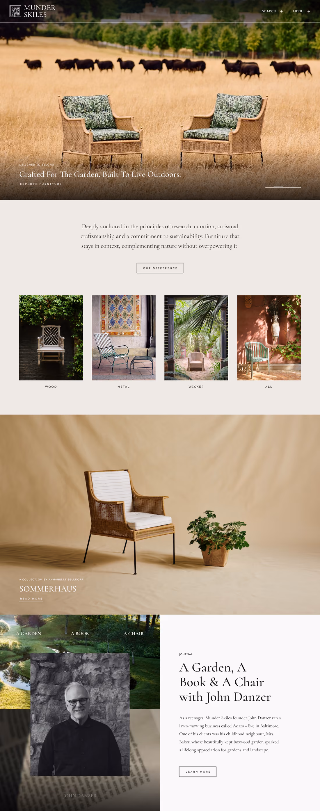 Munder Skiles homepage